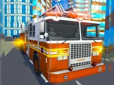 Fire City Truck Rescue Driving Simulator